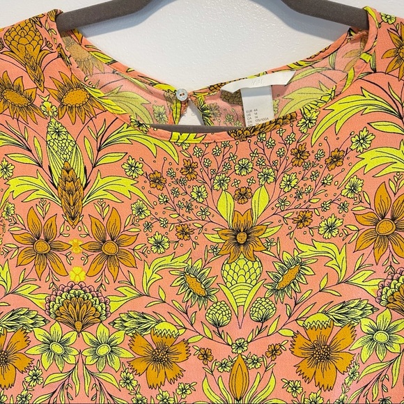 H&M Floral Botanical Print Top - Picture 7 of 9